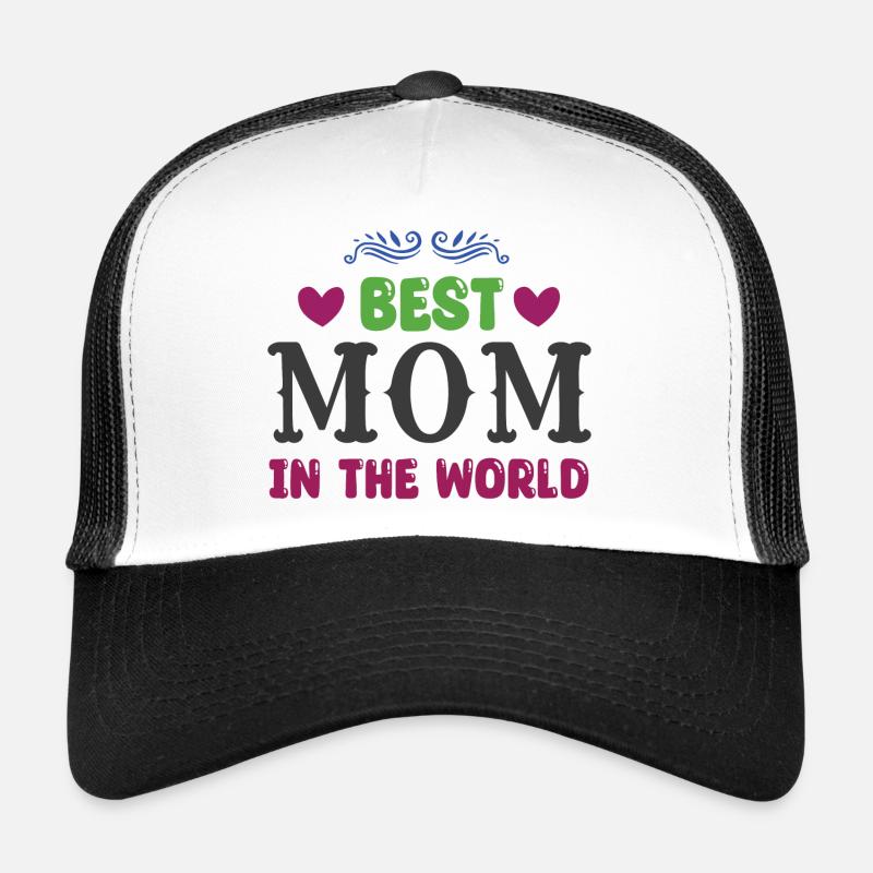 Meilleure maman du monde Casquette trucker 