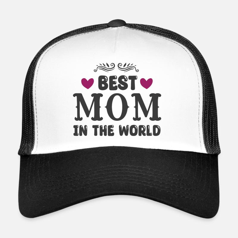 Meilleure maman du monde Casquette trucker 