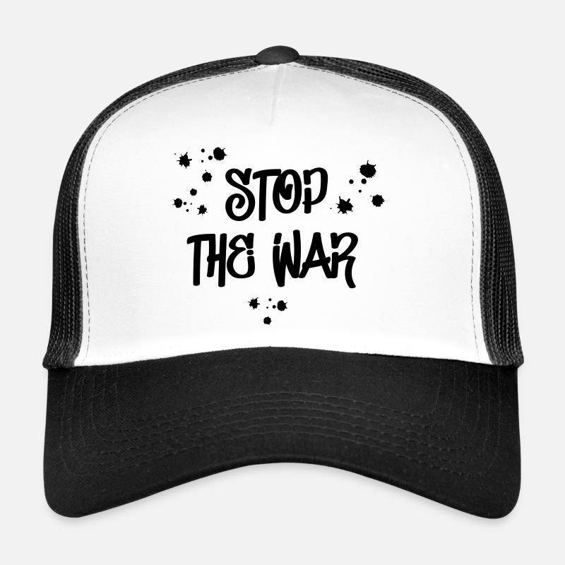 Stop the war statement demo Trucker Cap