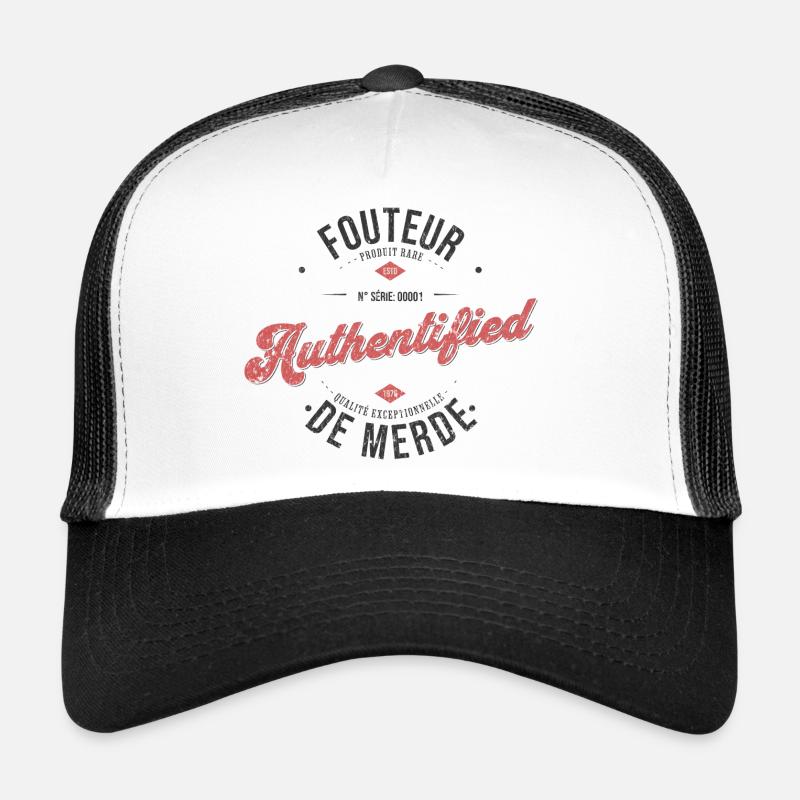 Fouteur de merde cadeau homme Casquette trucker 