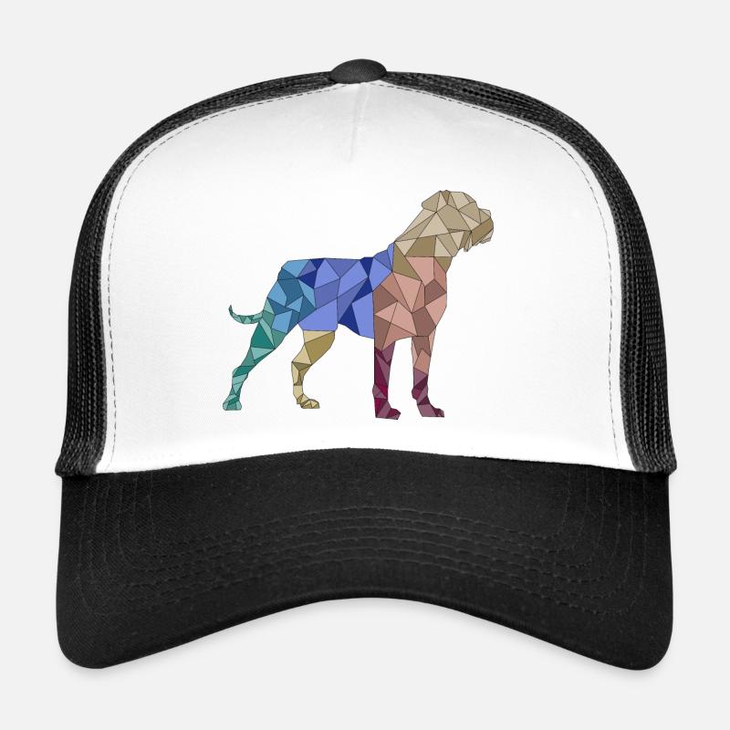 CANE CORSO géométrique Casquette trucker 