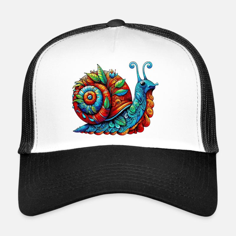 Escargot Casquette trucker 