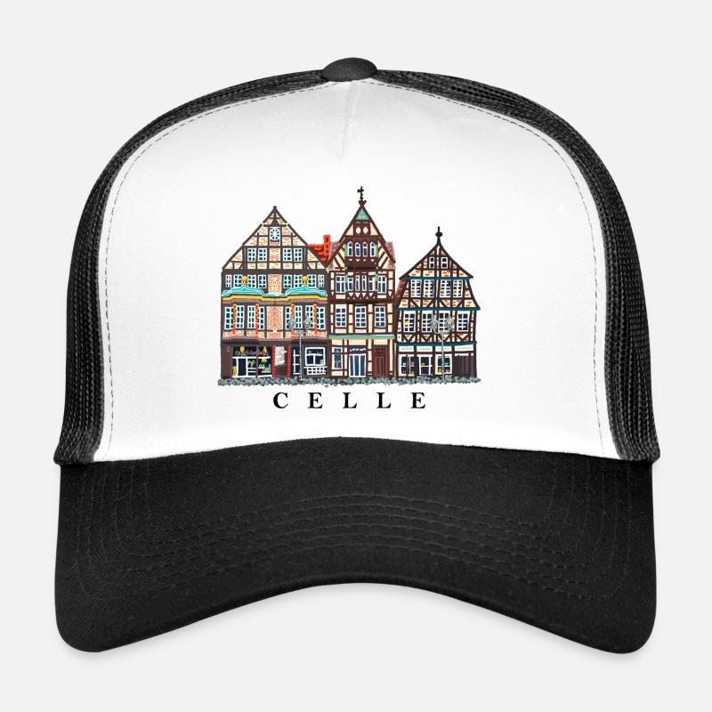 Celle, Basse-Saxe, Maisons à colombages, Allemagne Casquette trucker 