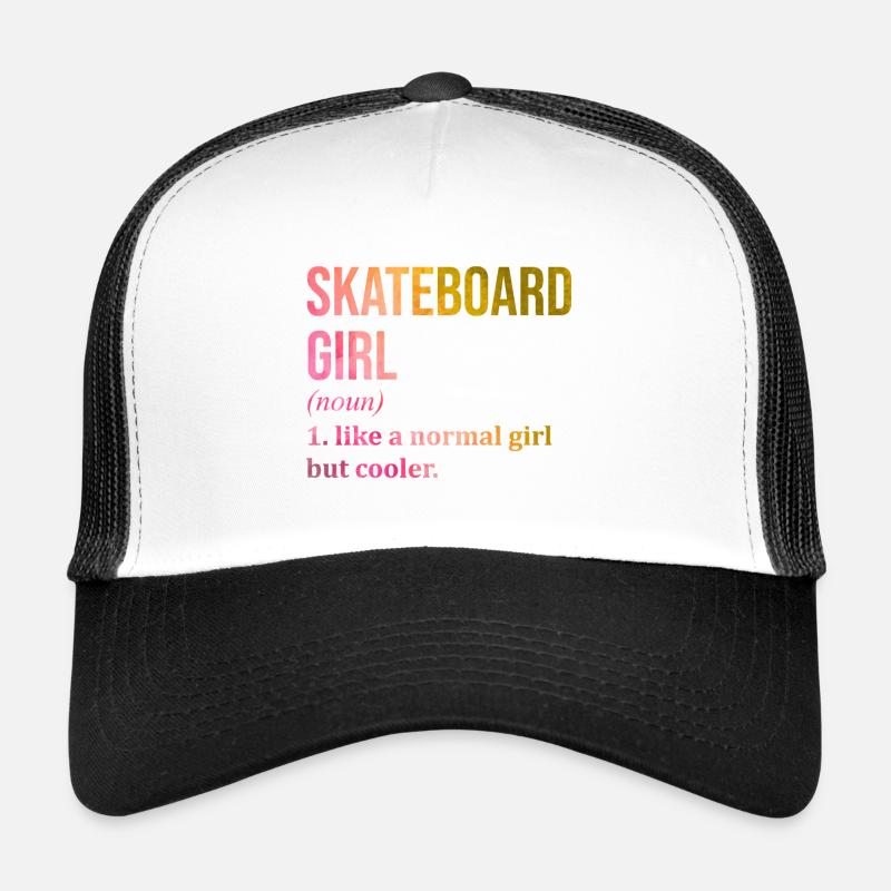 Skateboarding Trucker Cap