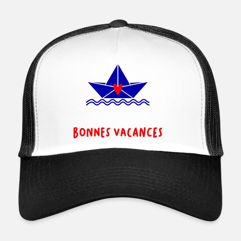 BONNES VACANCES Casquette trucker 