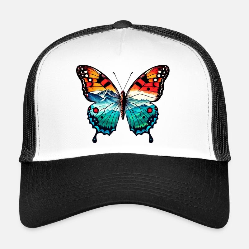 Papillon Casquette trucker 