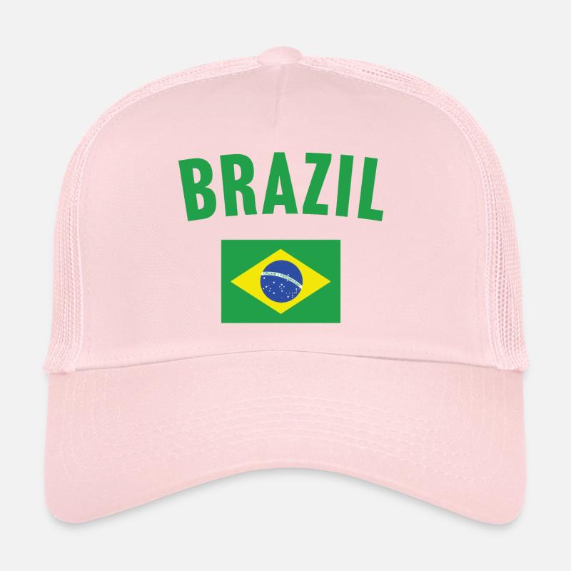 Brazil Flag Trucker Cap