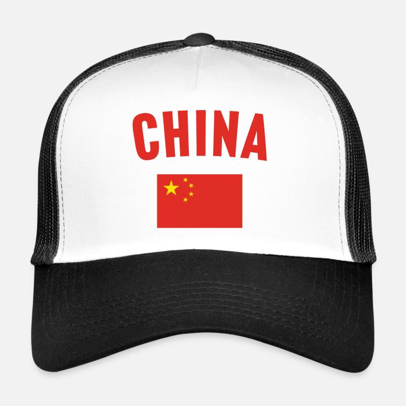 China Flag Trucker Cap