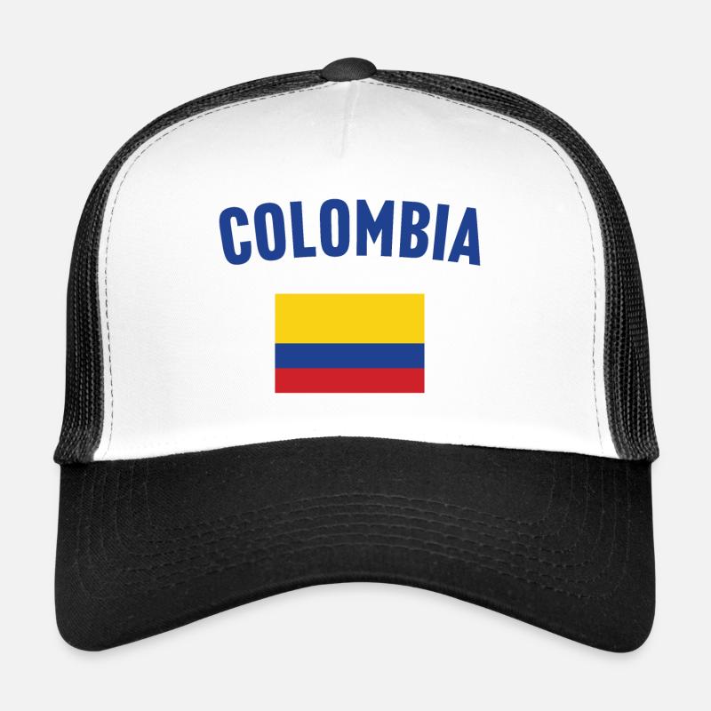 Drapeau de la Colombie Casquette trucker 