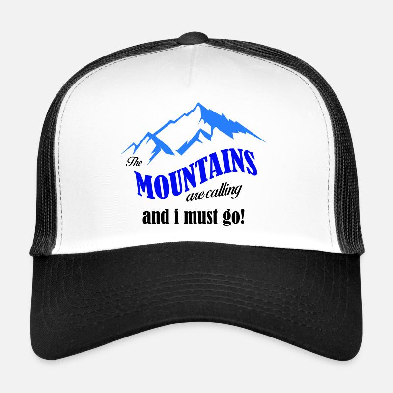 Les montagnes appellent la copie Casquette trucker 