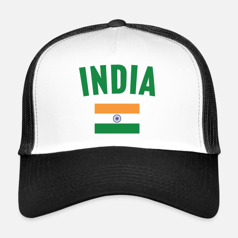 India Flag Trucker Cap