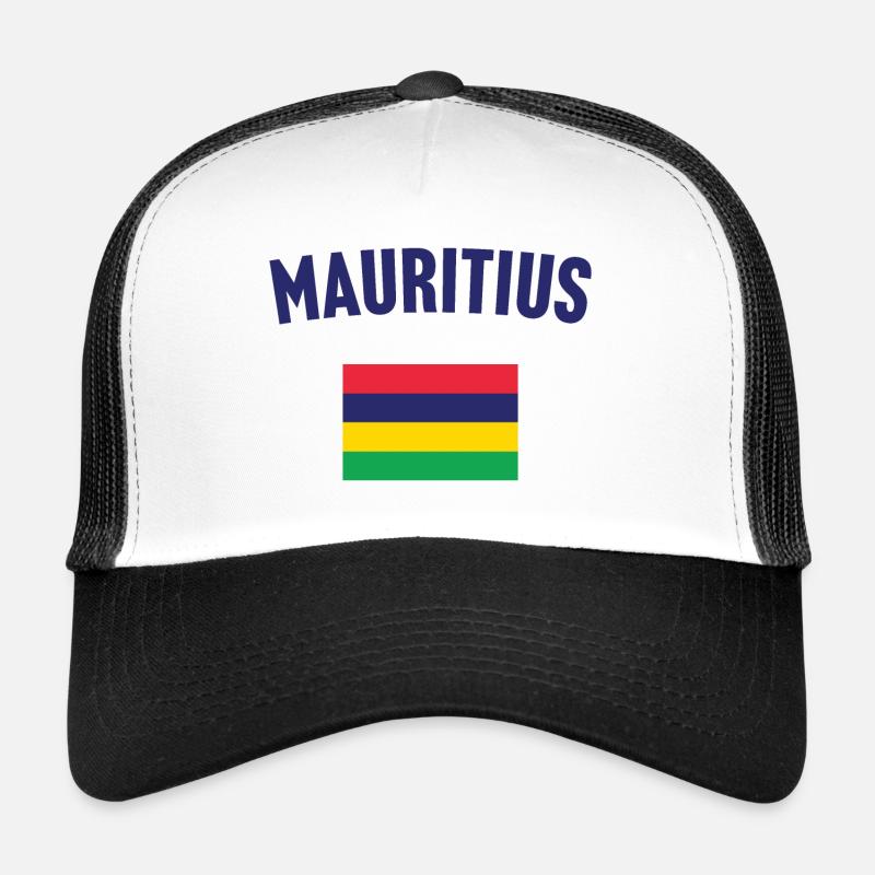 Drapeau de l’île Maurice Casquette trucker 