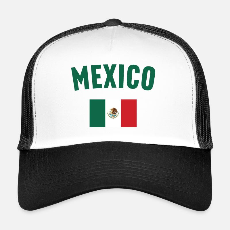 Drapeau du Mexique Casquette trucker 