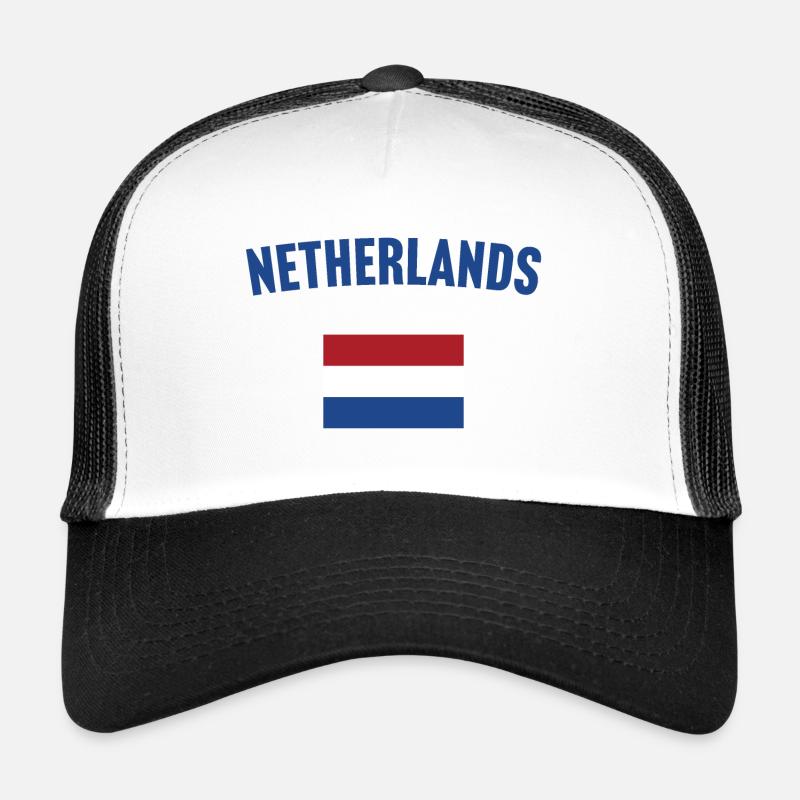 Netherlands Flag Trucker Cap