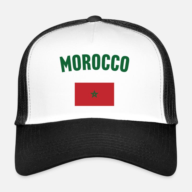 Morocco Flag Trucker Cap