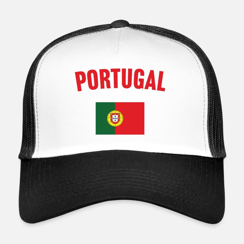 Drapeau du Portugal Casquette trucker 