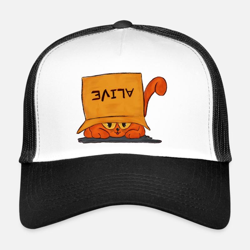Le chat de Schrödinger Casquette trucker 