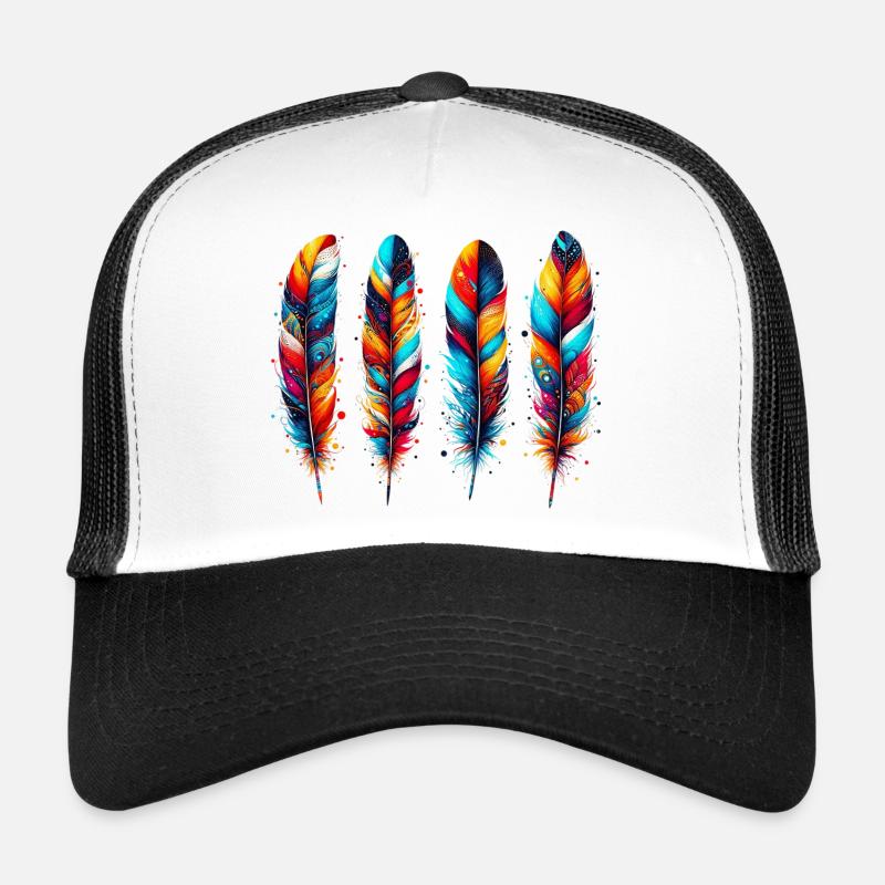 Plume Casquette trucker 