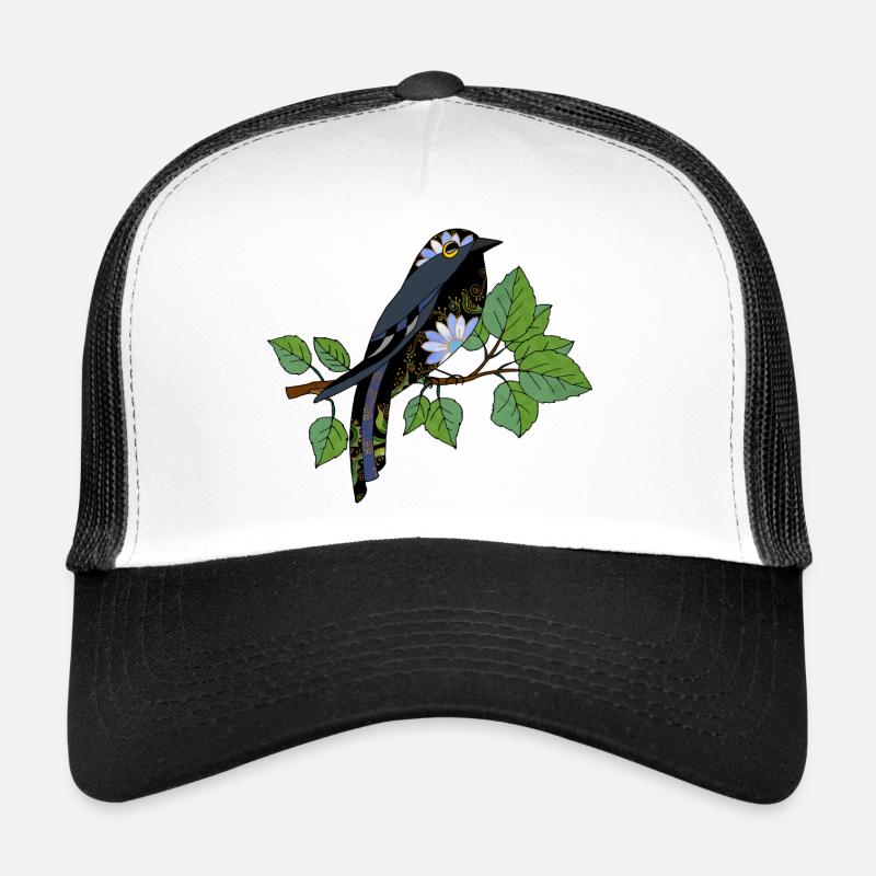 Bunter Vogel Trucker Cap