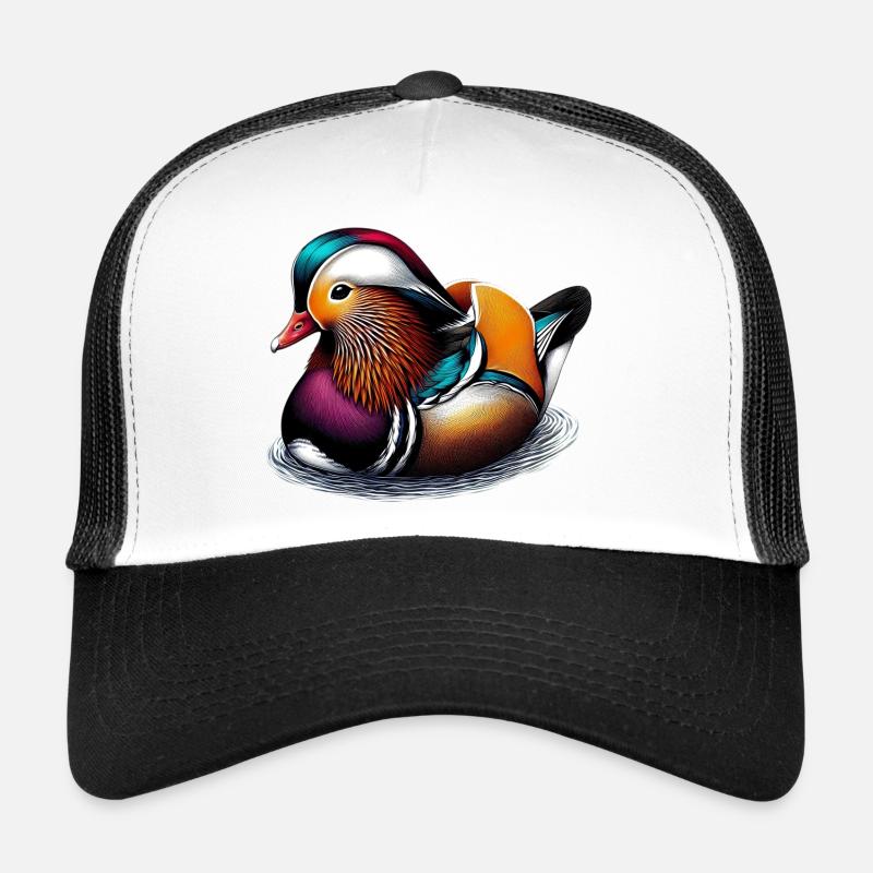 Mandarin duck Trucker Cap