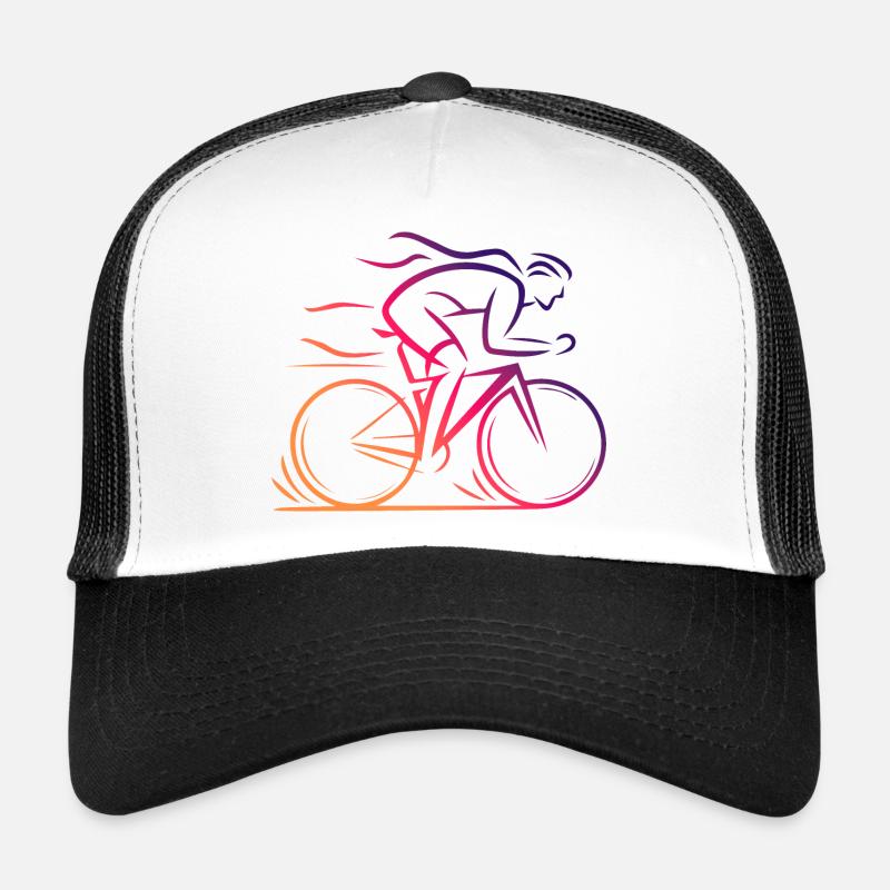 Minimalist Cycling Design Trucker Cap