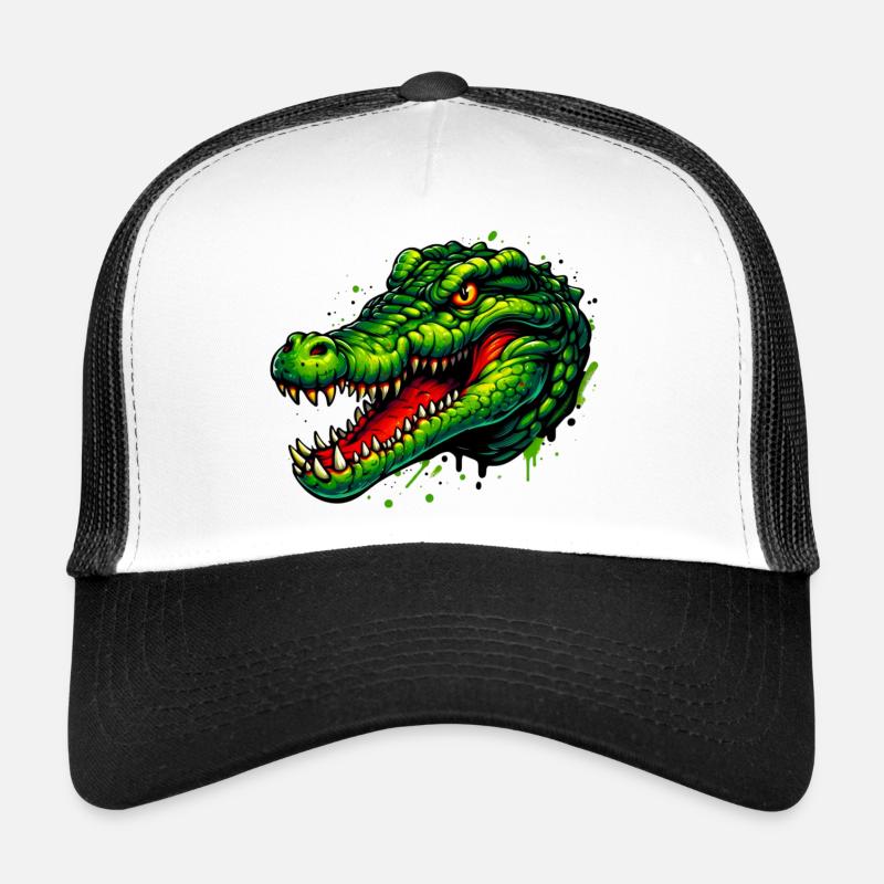 Crocodile Casquette trucker 