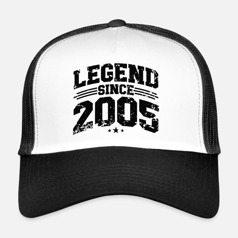 Legend Since 2005 Cadeau d’anniversaire vintage Casquette trucker 