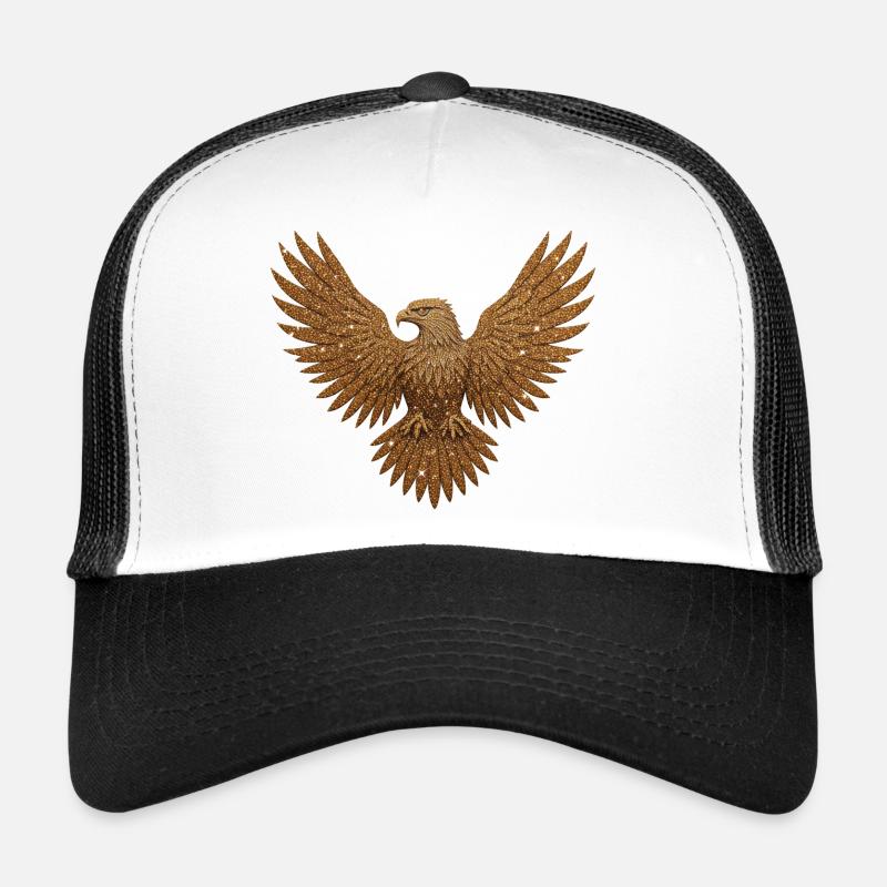 glitter eagle Trucker Cap