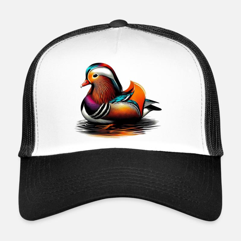Mandarin duck Trucker Cap