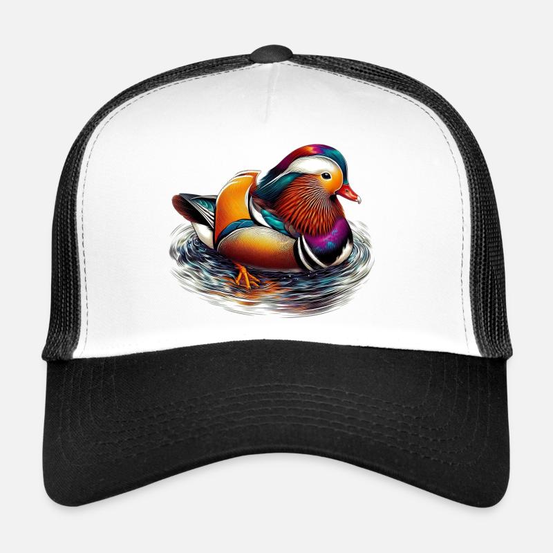 Mandarin duck Trucker Cap