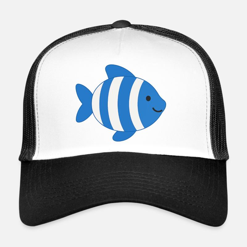 Fish striped Trucker Cap