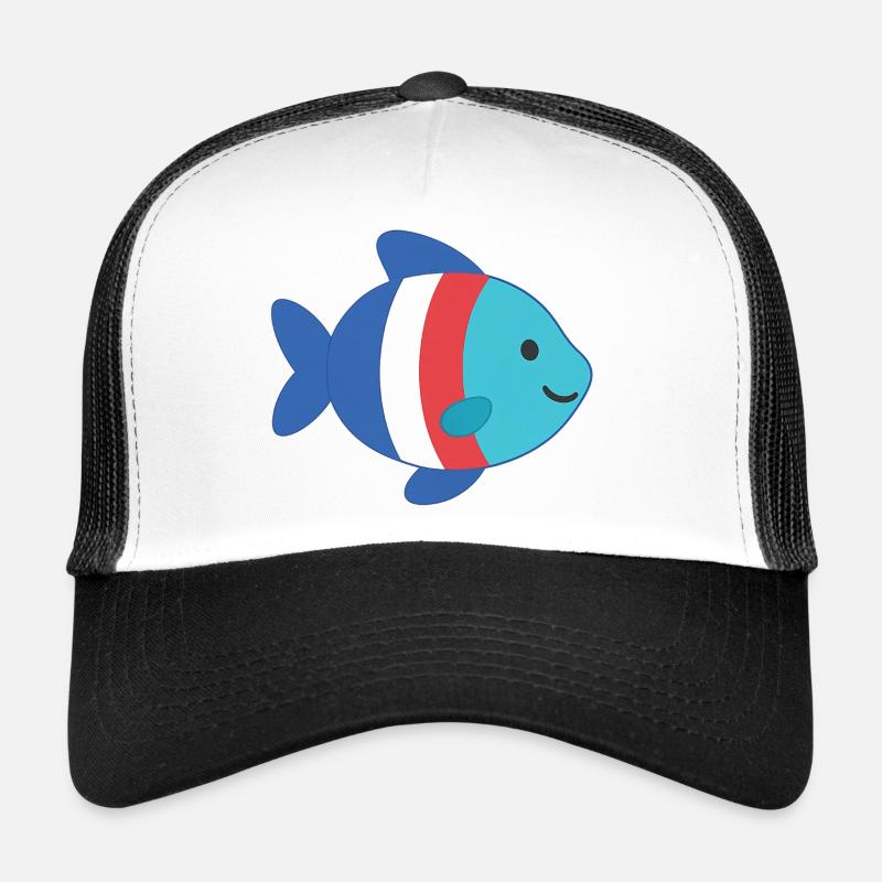 Poisson rayé Casquette trucker 