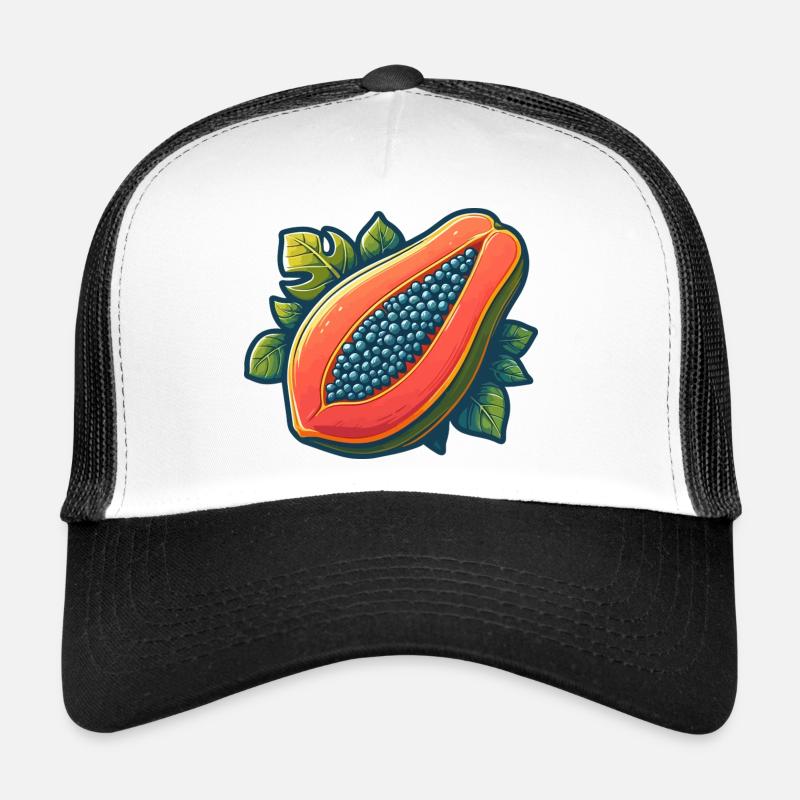 Bright tropical papaya Trucker Cap