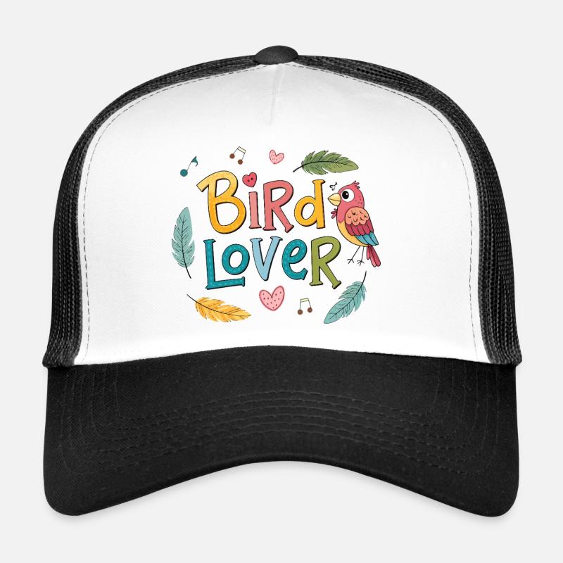 Bird Lover Arc-en-Ciel Casquette trucker 
