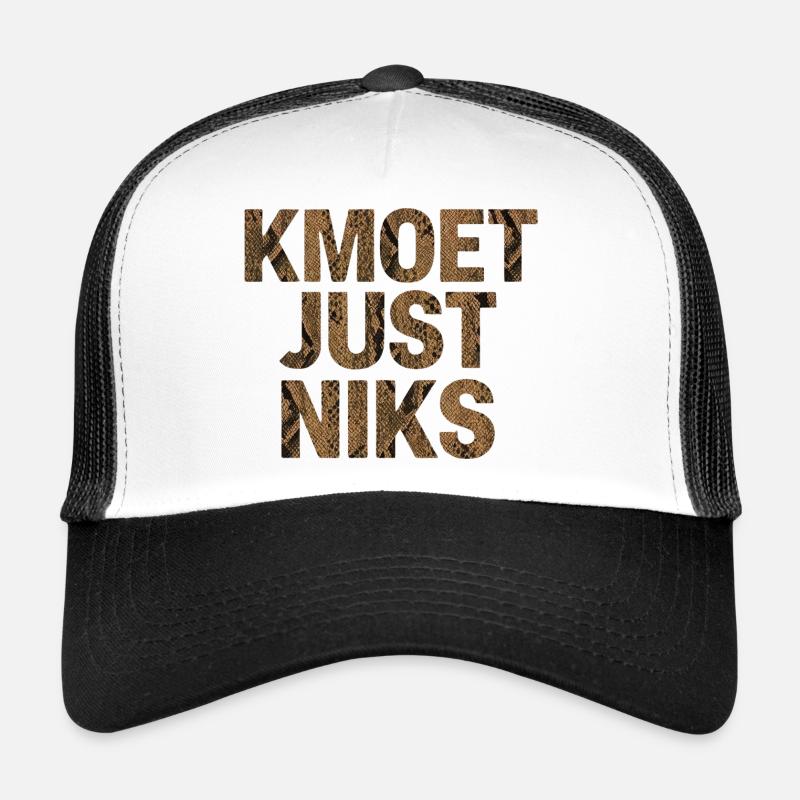 Kamoet just nothing, Dialecte anversois Chemises Casquette trucker 