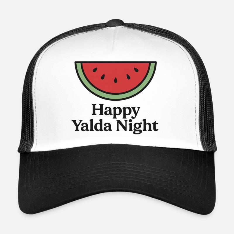 Yalda Night Watermelon Design Casquette trucker 