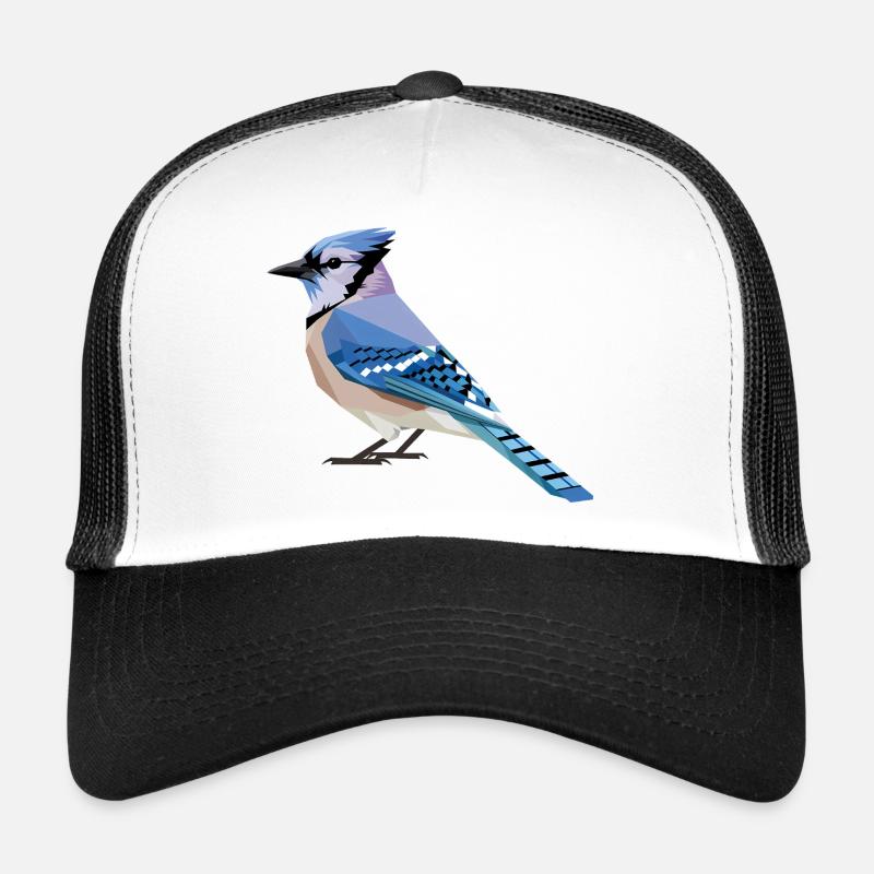 Blue Bird - Cooles Vogel Logo Trucker Cap