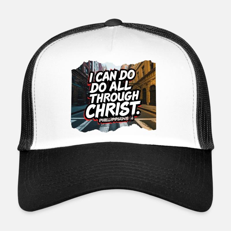 AllByChrist Philipper 4:13 Trucker Cap