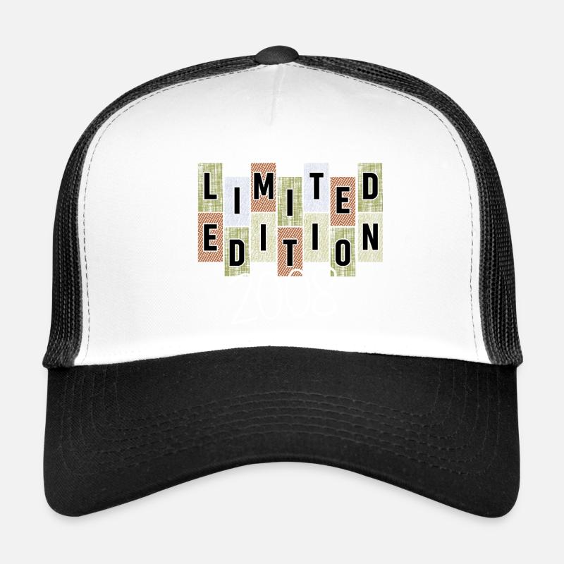 Limitierte Edition 2008 18.Geburtstag Geschenk Trucker Cap