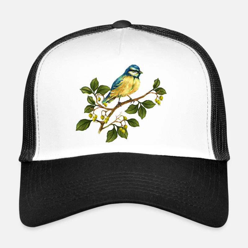 Oiseau coloré Casquette trucker 