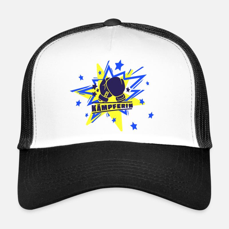 Kämpferin - Boxhandschuhe - Glücksbringer Trucker Cap