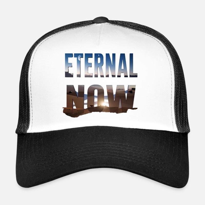 Eternal Now - Trucker Cap - Weiß/Schwarz