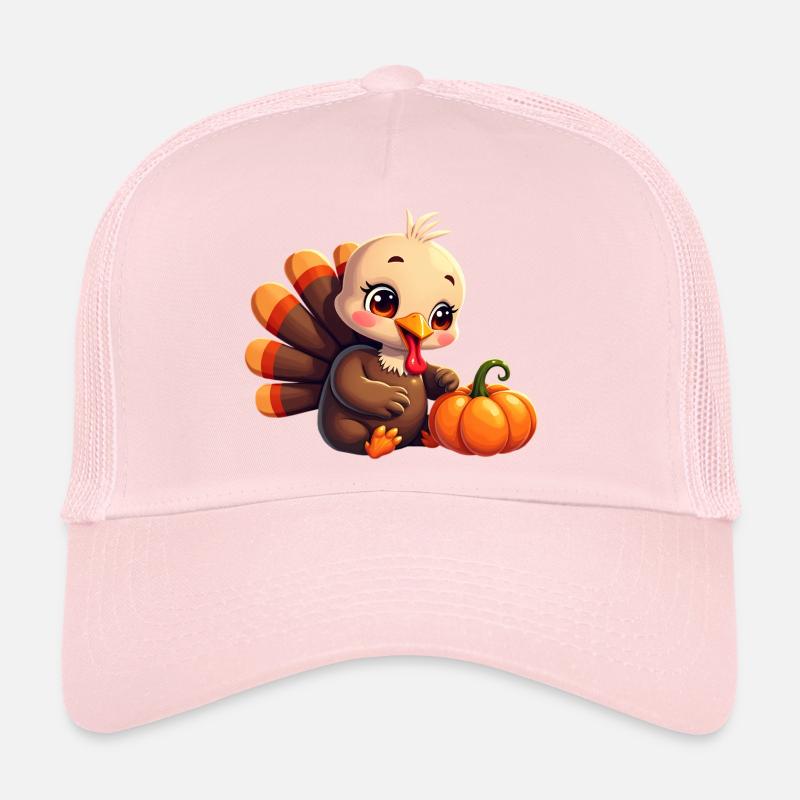 Bébé dinde de Thanksgiving Casquette trucker 