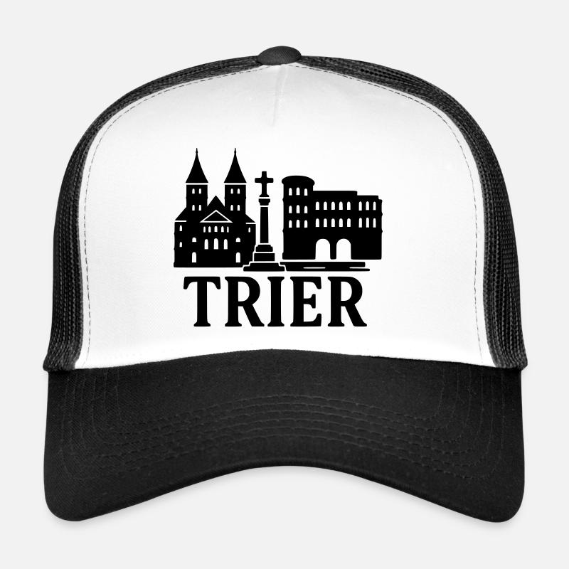 Silhouette de point de repère de Trèves Casquette trucker 