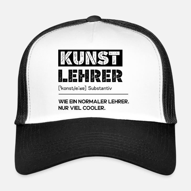 Kunstlehrer Wie Normaler Lehrer Nur Viel Cooler Trucker Cap
