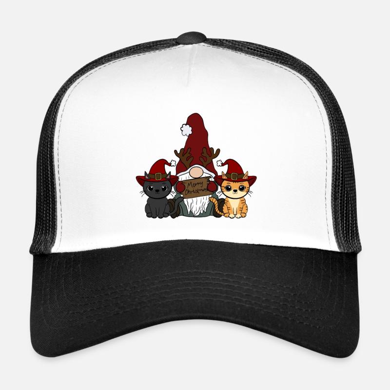 Gnomes de chat Casquette trucker 