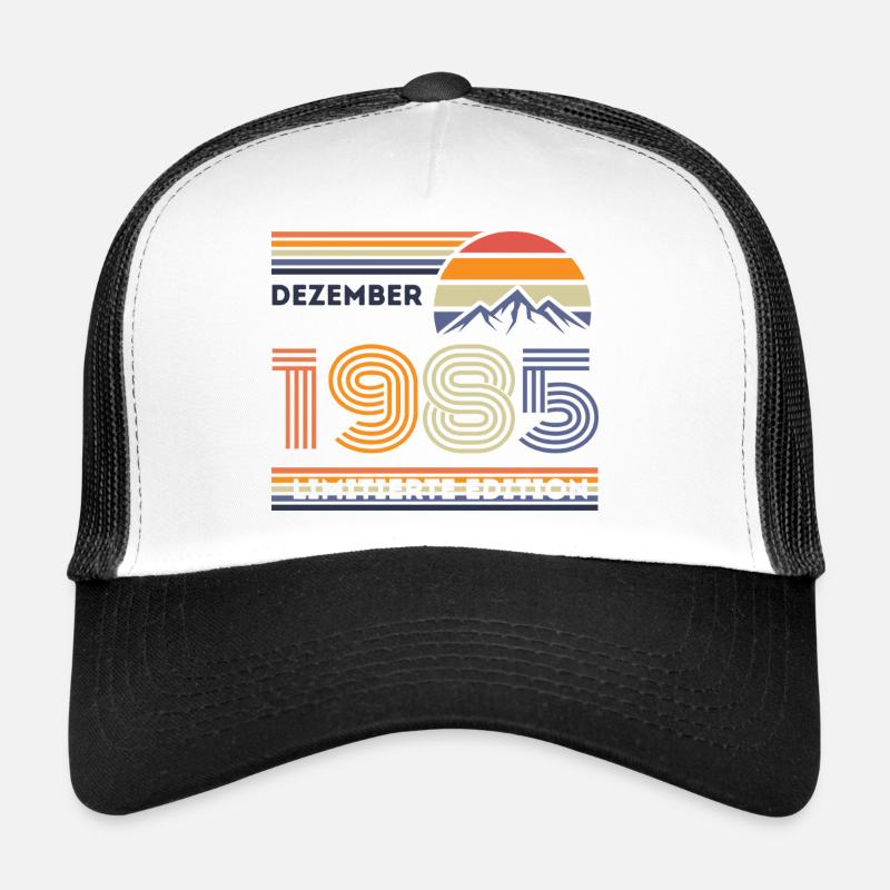 Vintage Geburtstag – Dezember 1985 Trucker Cap
