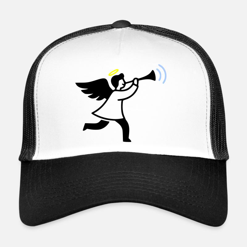Ange avec trompette Casquette trucker 