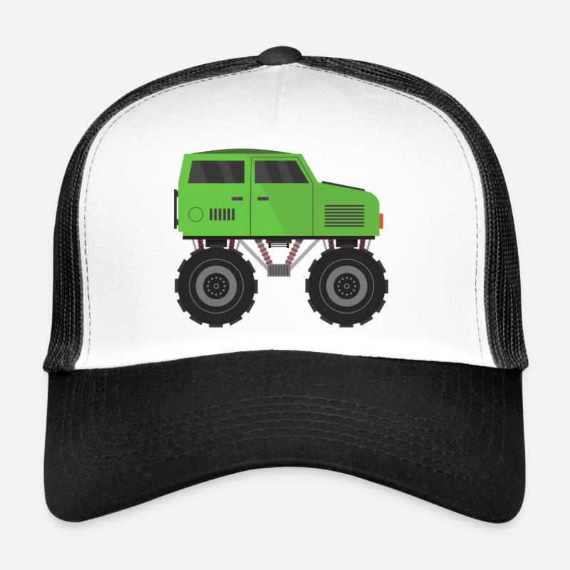 Monster Truck Trucker Cap