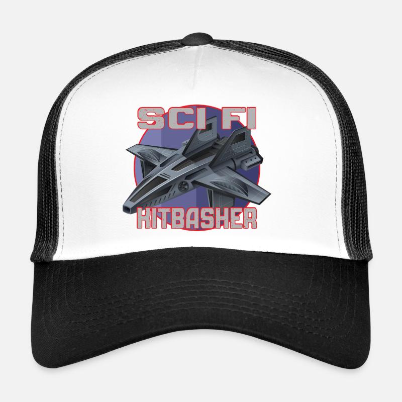 Conception de jet SciFi Kitbasher Casquette trucker 